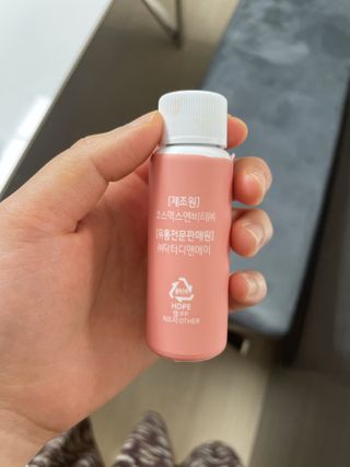 랩앤뷰티 메가 벨벳 콜라겐 12000 — 5점을 준 리뷰어가 2021년 5월 올린 사용 사진