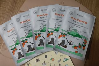 세뚜아(Cettua) [세뚜아] 포어 클리어링 마스크 Cettua Pore Clearing facial mask 5매 — 4.5점을 준 리뷰어가 2024년 2월 올린 사용 사진