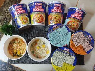 NISSIN 닛신 컵누들  4종 - 씨푸드오리지날, 씨푸드 스파이시, 씨푸드 커리, 씨푸드 XO소스 — 5점을 준 리뷰어가 2021년 11월 올린 사용 사진