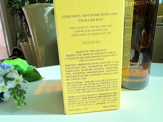 스킨큐어 산다화 비타민c 화이트닝 토너 150ml — 5점을 준 리뷰어가 2022년 2월 올린 사용 사진