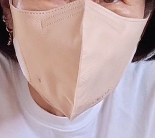 끌린에르 스포츠 귀편한 새부리형 마스크 (뉴컬러포함) — 5점을 준 리뷰어가 2022년 5월 올린 사용 사진