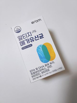 [이롬] 알티지 메가유산균 1 개월분 (490mgx30캡슐x2개입) — 5점을 준 리뷰어가 2022년 6월 올린 사용 사진