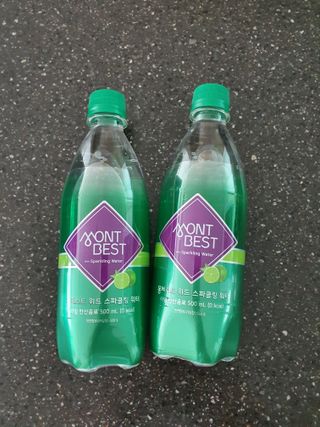 몽베스트 Montbest with Sparkling water Lime20병 — 5점을 준 리뷰어가 2022년 7월 올린 사용 사진
