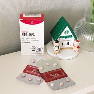 [리노브] 4세대 활성엽산 액티폴릭 270mg x 30정 — 5점을 준 리뷰어가 2022년 7월 올린 사용 사진
