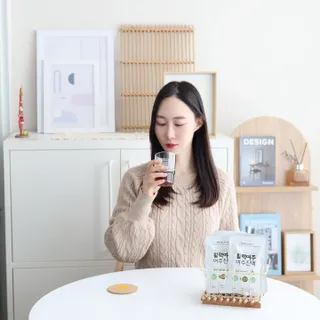 참유원 특허제조 활력 여주진액 여주즙 50포 — 5점을 준 리뷰어가 2022년 1월 올린 사용 사진