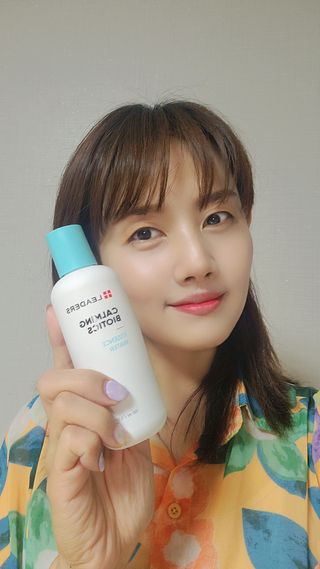 리더스코스메틱 리더스 카밍 바이오틱스 에센스 워터 — 4점을 준 리뷰어가 2022년 5월 올린 사용 사진