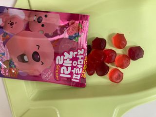 [팔도] 잔망루피젤리 믹스베리맛 42g 8개 — 5점을 준 리뷰어가 2022년 1월 올린 사용 사진