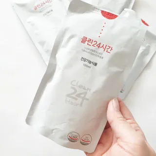클린24시간 1BOX(5포) + 전용보틀(500ml) — 5점을 준 리뷰어가 2023년 3월 올린 사용 사진