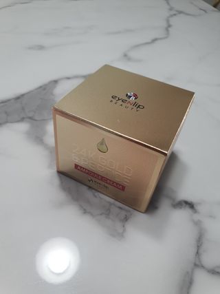 아이앤립 / EYENLIP 아이앤립 24K 골드 N 펩타이드 앰플 크림 — 5점을 준 리뷰어가 2021년 3월 올린 사용 사진
