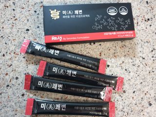 새롬바이오 리생 [미쾌변] 차전자피 식이섬유 건강기능식품 3팩 — 4.5점을 준 리뷰어가 2021년 6월 올린 사용 사진