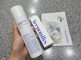 키노닉스 블루밍 세럼 인 미스트 — 4점을 준 리뷰어가 2021년 9월 올린 사용 사진
