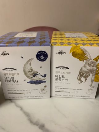(주)쟈뎅 쟈뎅 클래스 핸드 드립 커피 10P 2종_디카페인 1종+랜덤 플레이버 1종 — 5점을 준 리뷰어가 2021년 3월 올린 사용 사진