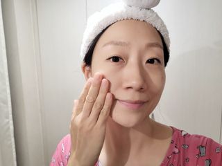 나우 [리브엠] 123억개 엑소좀으로 채운 눈부신 광채, 엑소코어 화이트닝 텐션 앰플 — 5점을 준 리뷰어가 2023년 9월 올린 사용 사진