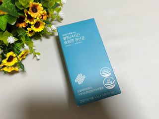 클린24시간 슬림앤유산균 1박스 (3.5g X 15포) — 4점을 준 리뷰어가 2022년 11월 올린 사용 사진