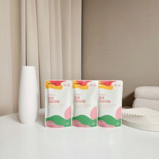 [경남제약헬스케어] 케어플러스 리셋 다이어트 청포도맛 100ml X 5포 (5일분) — 5점을 준 리뷰어가 2023년 4월 올린 사용 사진