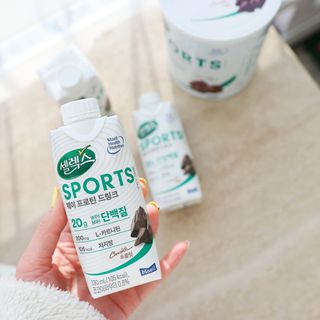 셀렉스스포츠 셀렉스 스포츠 드링크 초콜릿 _ 330ml x 12팩 — 5점을 준 리뷰어가 2021년 2월 올린 사용 사진