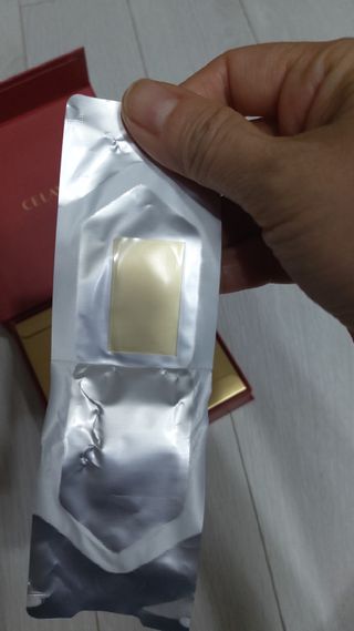 프리마인 귀족의 콜라겐, 92배 흡수율. 럭셔리 프리미엄 셀라브 콜라겐필름 30매 — 5점을 준 리뷰어가 2021년 9월 올린 사용 사진