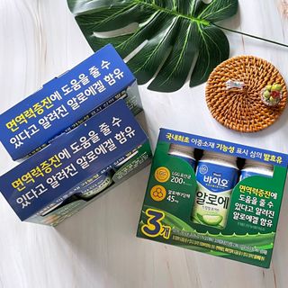 LIVE 매일바이오 알로에 드링킹 요거트 — 5점을 준 리뷰어가 2022년 4월 올린 사용 사진