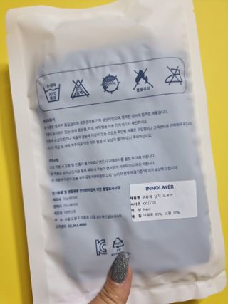 이노레이어 무봉제드로즈_일반형 — 5점을 준 리뷰어가 2021년 5월 올린 사용 사진