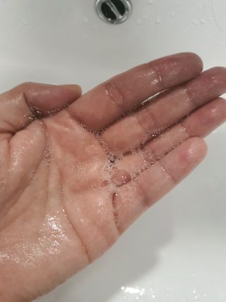 달리프 진저 베러 퍼퓸 탈모 완화 샴푸 1000ml 향 3종 — 5점을 준 리뷰어가 2021년 2월 올린 사용 사진