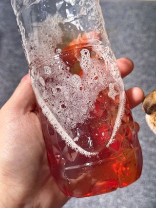 클린24시간 1BOX(5포) + 전용보틀(500ml) — 5점을 준 리뷰어가 2023년 6월 올린 사용 사진