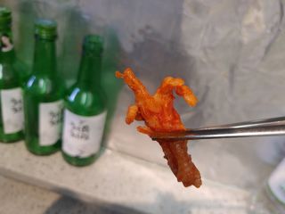 불타 호랑이 닭발 250g — 4점을 준 리뷰어가 2021년 7월 올린 사용 사진