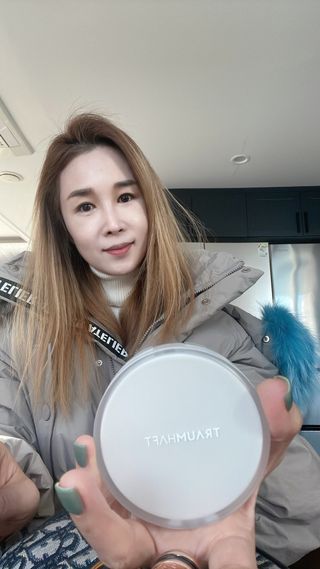 [트라움하프트] 컴포트 핏 쿠션 — 5점을 준 리뷰어가 2023년 1월 올린 사용 사진