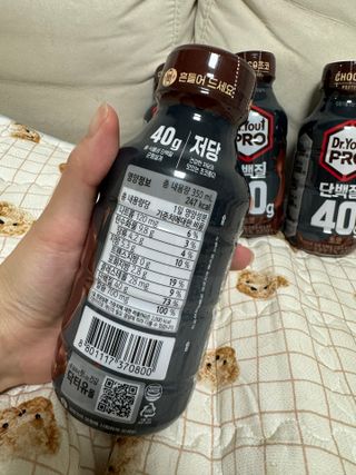 닥터유 프로 단백질 드링크 40g 초코 닥터유 프로 단백질드링크 40g 초코 — 5점을 준 리뷰어가 2024년 9월 올린 사용 사진