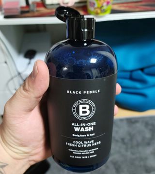 블랙페블 올인원 워시 쿨 웨이브 500ml — 5점을 준 리뷰어가 2021년 5월 올린 사용 사진
