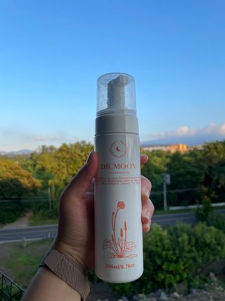 MF프리 [닥터문] 유산균 락토케어 질경초 여성청결제 200ml (폼타입) — 3.5점을 준 리뷰어가 2022년 7월 올린 사용 사진