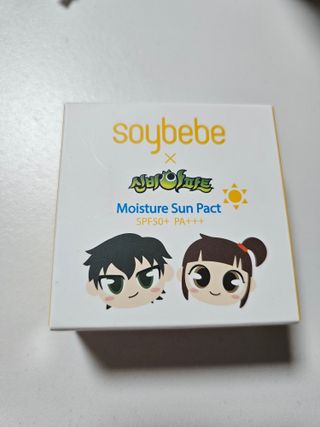 소이베베X신비아파트 모이스쳐 선팩트 SPF50+ PA+++ — 5점을 준 리뷰어가 2023년 4월 올린 사용 사진