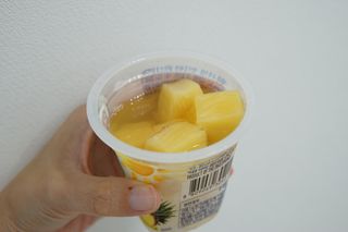 돌 MF[Dole] 파인애플컵/망고컵/복숭아컵 198g 6입X1박스 (맛 1가지 랜덤 발송) — 5점을 준 리뷰어가 2023년 6월 올린 사용 사진