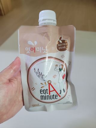 뉴트리그랩 잇어미닛, eatAminute — 3.5점을 준 리뷰어가 2021년 8월 올린 사용 사진
