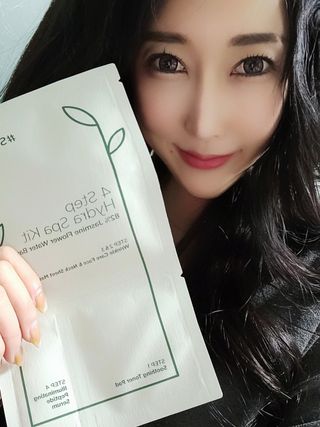 태그스킨 4스텝 주름개선 피부미백 영양 마스크팩 3개 세트(최신버전) — 5점을 준 리뷰어가 2022년 3월 올린 사용 사진