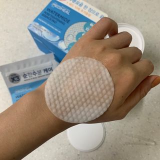 메디힐 워터마이드 포어 타이트닝 에센스 패드 — 4.5점을 준 리뷰어가 2021년 9월 올린 사용 사진
