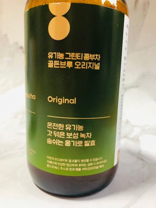 골든브루 콤부차 골든브루 유기농 그린티 콤부차 2종 2병 — 5점을 준 리뷰어가 2021년 11월 올린 사용 사진