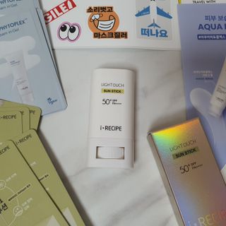 아이레시피 라이트터치 선스틱 15g (SPF50+, PA++++) — 5점을 준 리뷰어가 2023년 2월 올린 사용 사진