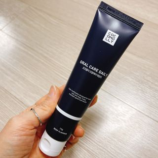 코코몰리 오랄케어 데일리 맛있게 건강한 반려동물 안심치약 — 4.5점을 준 리뷰어가 2021년 3월 올린 사용 사진