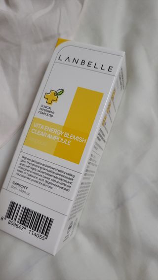 랑벨 비타 에너지 잡티 앰플 50ml 고농축 비타민, 저자극, 수분 촉촉, 미백 앰플 — 5점을 준 리뷰어가 2022년 4월 올린 사용 사진