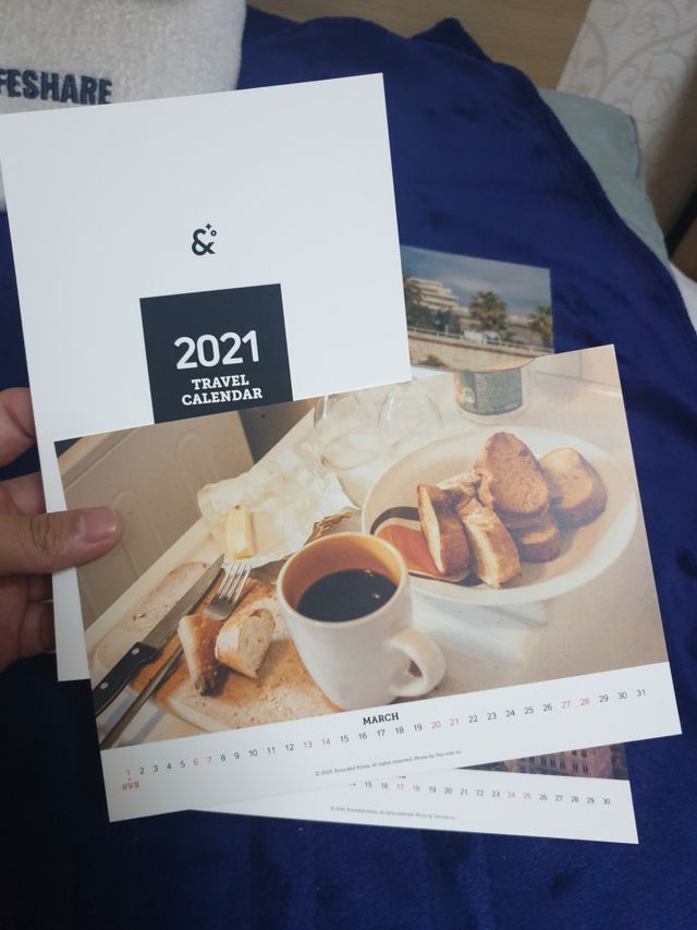 [라운디드] 2021 TRAVEL CALENDAR_여민수 리뷰 사진