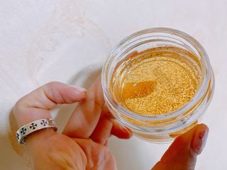 아이앤립 / EYENLIP 아이앤립 24K 골드 N 펩타이드 앰플 크림 — 5점을 준 리뷰어가 2021년 4월 올린 사용 사진