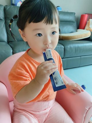 키즈텐플러스 연세 키즈텐 플러스 1개월 — 5점을 준 리뷰어가 2021년 3월 올린 사용 사진