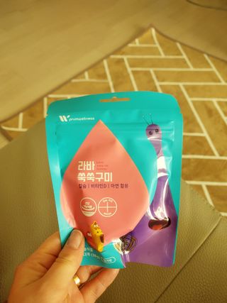 [푸름웰니스] 라바 쑥쑥구미 36g — 5점을 준 리뷰어가 2021년 12월 올린 사용 사진
