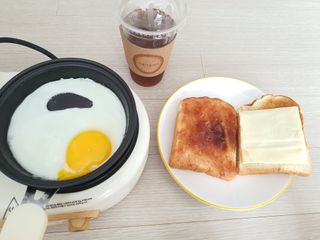 롯데제과 Vbread 포카치아식빵1개 + 미니식빵 1개 + 머핀 2개 세트 — 5점을 준 리뷰어가 2021년 9월 올린 사용 사진
