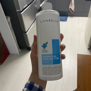 랑벨 수퍼내츄럴 수분잠금 토너 500ml (수분, 보습, 피부장벽 토너) — 5점을 준 리뷰어가 2022년 4월 올린 사용 사진