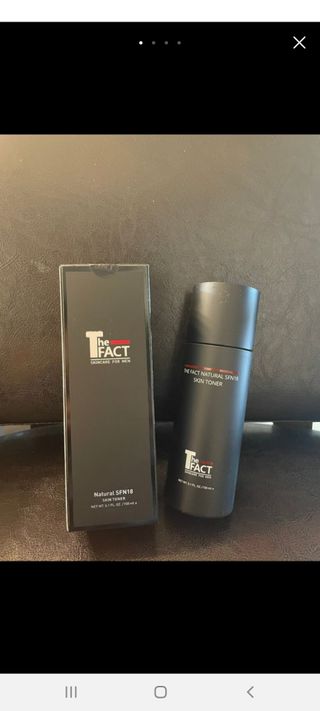 The Fact [5 IN 1] 더 팩트 내추럴 에스에프엔 에이틴 스킨토너+크림 세트 — 5점을 준 리뷰어가 2021년 6월 올린 사용 사진