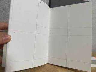 플러스엑스 오브젝트 Object by 3 크리에이티브 세트 - 아이디어노트, 위클리플래너, 스티키메모패드 — 5점을 준 리뷰어가 2022년 3월 올린 사용 사진
