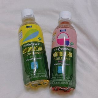 더그레잇티 콤부차 [매일유업] 더그레잇티 44kcal 콤부차 300ml *12개입 (오리지널 6개+베리리치 6개) — 2점을 준 리뷰어가 2023년 7월 올린 사용 사진