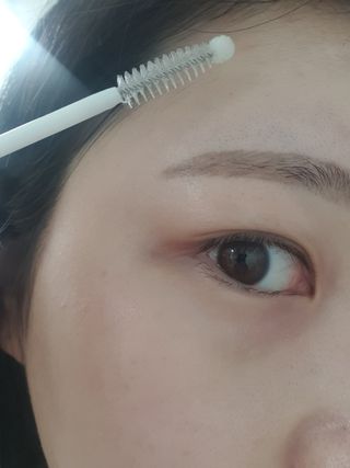피부미 골드베릴 아이래쉬 앰플 10ml — 5점을 준 리뷰어가 2021년 9월 올린 사용 사진