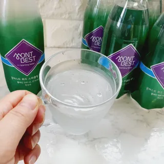 몽베스트 Montbest with Sparkling water Plain 20병 — 5점을 준 리뷰어가 2022년 6월 올린 사용 사진
